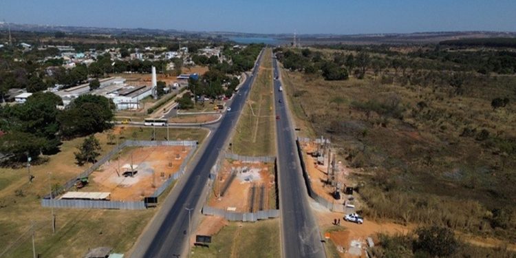 Trecho da BR-080 em Brazlândia terá obras e trânsito em pista única