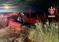 Colisão frontal entre carros deixa dois mortos e um ferido na DF-290