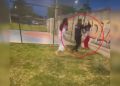 PM do DF discute e derruba adolescente com tapa no rosto. Veja vídeo