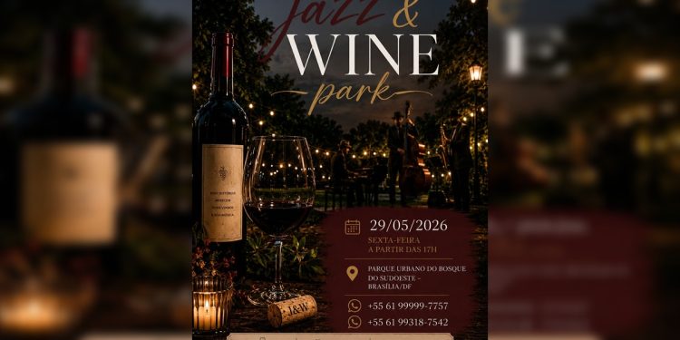 Brasilienses poderão “sextar” com jazz e vinhos em parque do Sudoeste