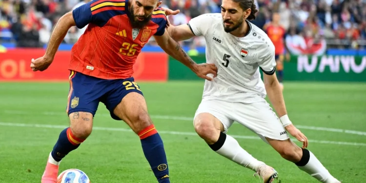 Espanha empata com Iraque em despedida da torcida antes da Copa