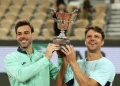 Granollers e Zeballos conquistam bicampeonato nas duplas em Roland Garros