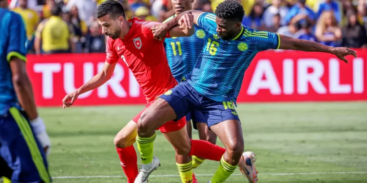 Com dois gols de Jhon Arias, Colômbia vence a Jordânia em último amistoso pré-Copa