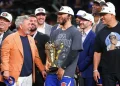 Veja fotos da cerimônia de título do Knicks na NBA