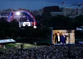 Veja fotos da comemoração do aniversário de Donald Trump, presidente dos EUA