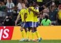 Artilheiros brilham, e Suécia goleia Tunísia em estreia na Copa do Mundo