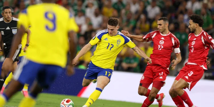 Suécia x Tunísia: confira fotos do duelo pela Copa do Mundo