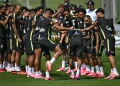 Veja fotos do penúltimo treino da Seleção antes do jogo contra Haiti pela Copa