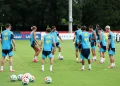 Alerta de tempestade e raios interrompe treino da Espanha nos EUA
