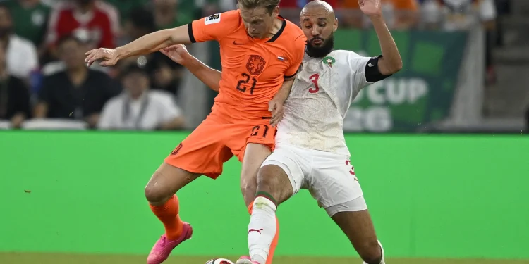 Holanda x Marrocos: veja fotos do jogo pela Copa do Mundo