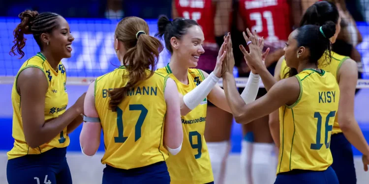 Brasil vira sobre República Dominicana e vence a segunda pela Liga das Nações