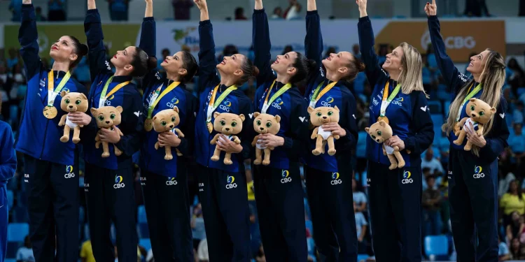 Brasil conquista dois ouros no Pan-Americano de Ginástica Rítmica e mira Mundial