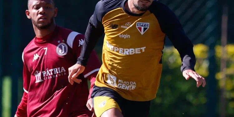 Dorival promove testes em jogo-treino do São Paulo contra o Juventus