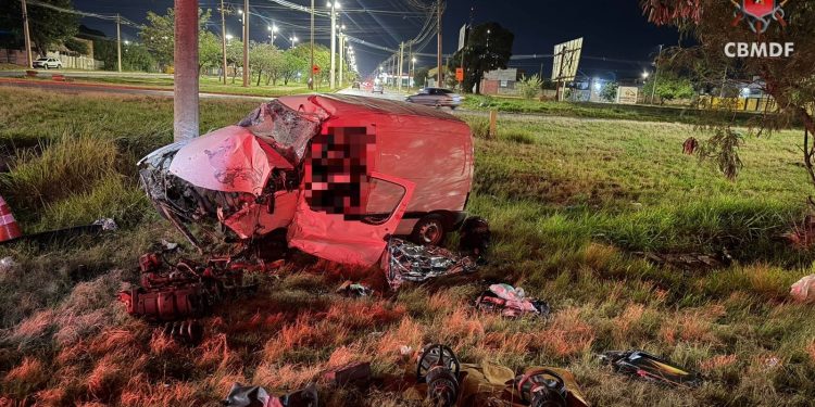 Capotamento na BR-070 deixa uma vítima no DF