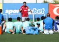 Abel e dupla de jogadores voltam, e Palmeiras treina bolas paradas antes de jogo-treino