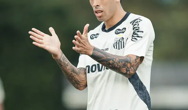 Treino do Santos: veja galeria de fotos das atividades desta quarta-feira