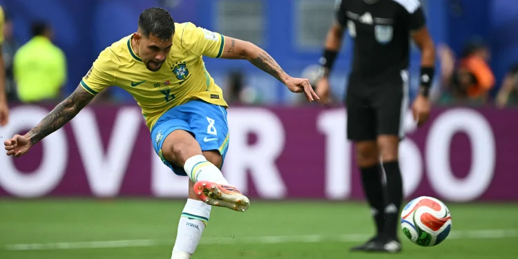 Ancelotti explica por que Bruno Guimarães cobrou pênalti em Brasil x Noruega