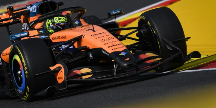 Veja fotos do terceiro treino livre do GP da Bélgica da F1