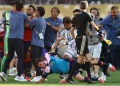 Auxiliar de Scaloni admite ‘empurrão’ em Dani Olmo na final da Copa 2026 e promete desculpas