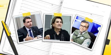 Flávio Bolsonaro vai aos EUA para audiência sobre tarifaço e Câmara debate PL da Misoginia