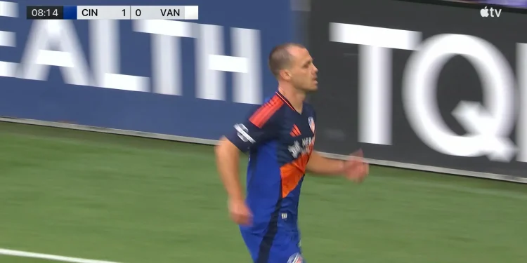 Melhores momentos da vitória do FC Cincinnati sobre o Vancouver Whitecaps FC pela MLS