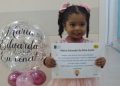 Aos 3 anos, menina vence tumor raro no rosto que chegou a quase 11 cm
