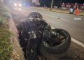 Motociclista morre após bater em mureta de proteção na BR-020