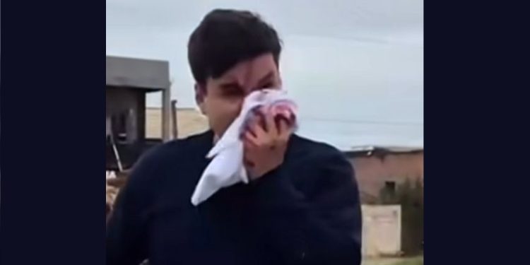 Vereador é agredido a pauladas durante gravação de vídeo em SC