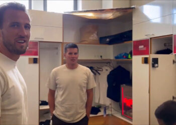 Bastidores: Harry Kane conhece Tuchel e as estrelas do Bayern