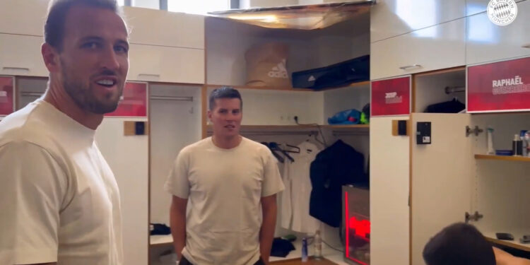 Bastidores: Harry Kane conhece Tuchel e as estrelas do Bayern