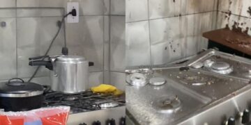 Panela de pressão explode no DF e mulher tem queimadura de 1º grau