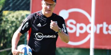 Veja fotos do último treino do São Paulo antes de enfrentar o San Lorenzo pela Sul-Americana