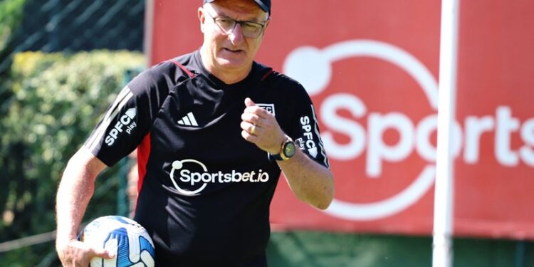 Veja fotos do último treino do São Paulo antes de enfrentar o San Lorenzo pela Sul-Americana