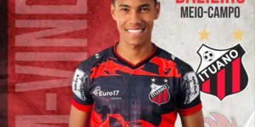 Santos empresta Vinícius Balieiro ao Ituano até o fim da Série B do Brasileirão