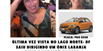 Psicóloga desaparece após visitar amiga no Lago Norte