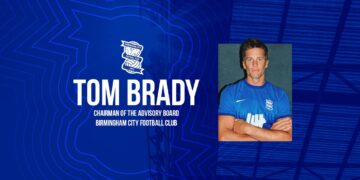 Tom Brady se torna acionista do Birmingham City, da segunda divisão inglesa