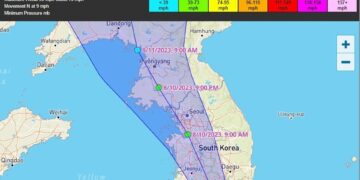 “Não fazia ideia”, diz brasiliense na Coreia sobre tufão que chegará ao país nesta 4ª