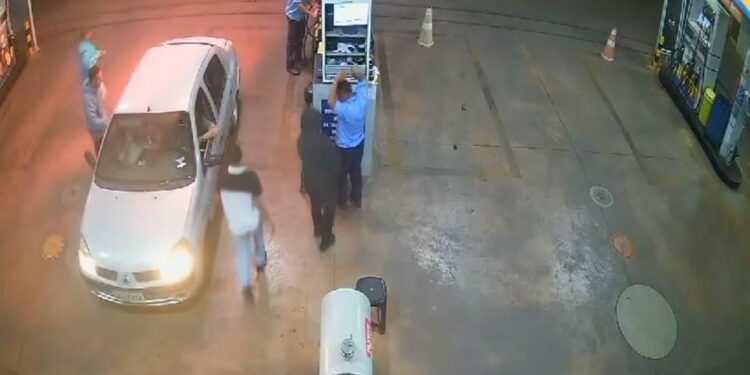 PMDF prende ladrões que assaltaram posto de combustíveis no Noroeste