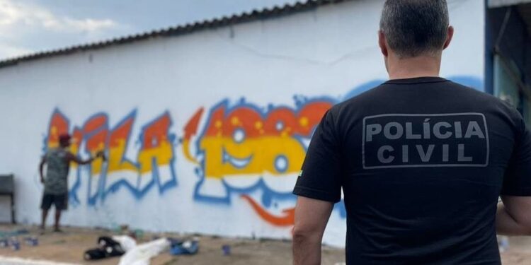 Pichações demarcando território do PCC dão lugar a grafite no DF