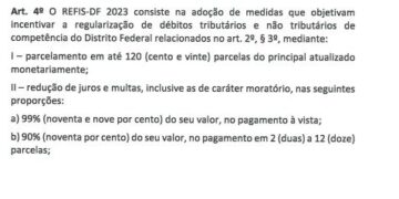 CLDF aprova Refis 2023 com condições para quitação de dívidas
