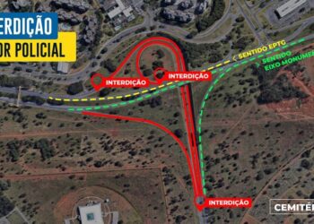 Setor Policial terá vias fechadas à noite a partir desta 3ª. Entenda