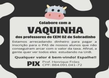 Professores criam vaquinha e ajudam alunos pobres com inscrição no PAS