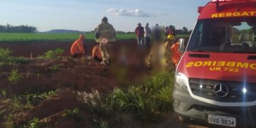 Cinco crianças ficam feridas após carro capotar e cair em vala no DF