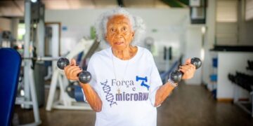 Rata de academia: conheça a rotina de uma malhadora de 93 anos