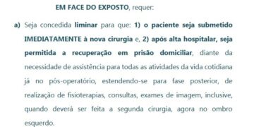 Vídeo: desembargadores discutem após pedido de cirurgia para preso