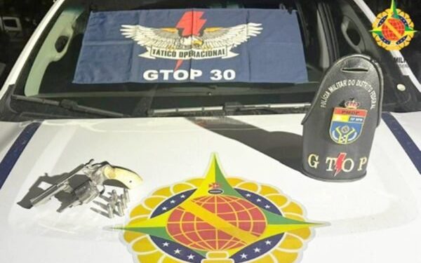 Briga em bar no DF termina com disparos de revólver e prisão