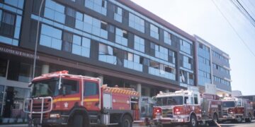 Explosão no Noroeste deixa vítima com 70% do corpo queimado