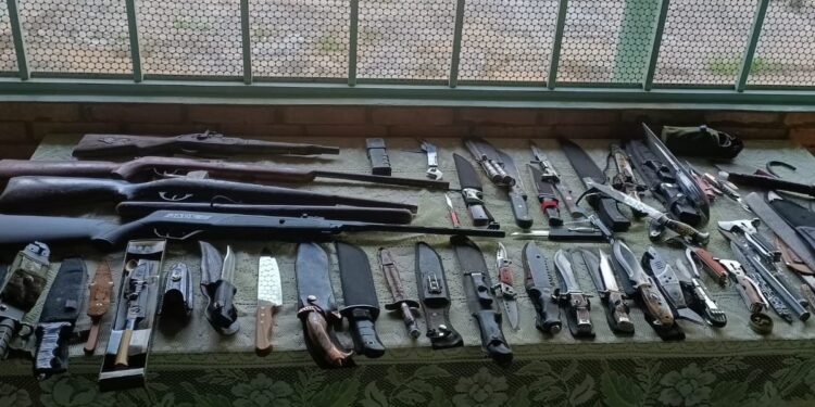 “Bala pronta”: auditor da DF Legal ameaça ex e tem armas apreendidas