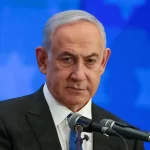 Benjamin Netanyahu em Jerusalém - 18/2/2024 (Reuters/Ronen Zvulun)