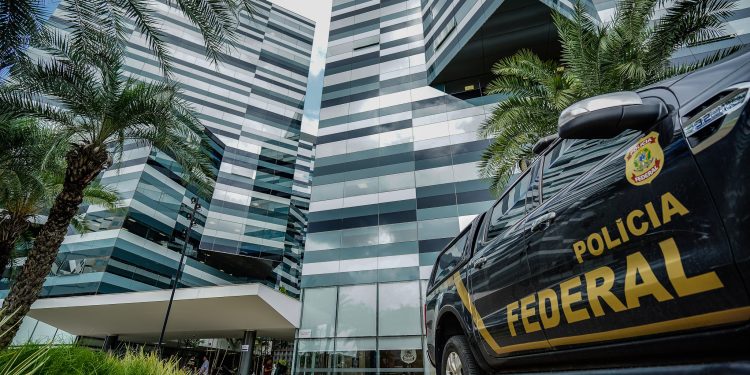 Brasília (DF), 22/02/2024, Fachada do Prédio da Polícia Federal em Brasília. Foto: Rafa Neddermeyer/Agência Brasil